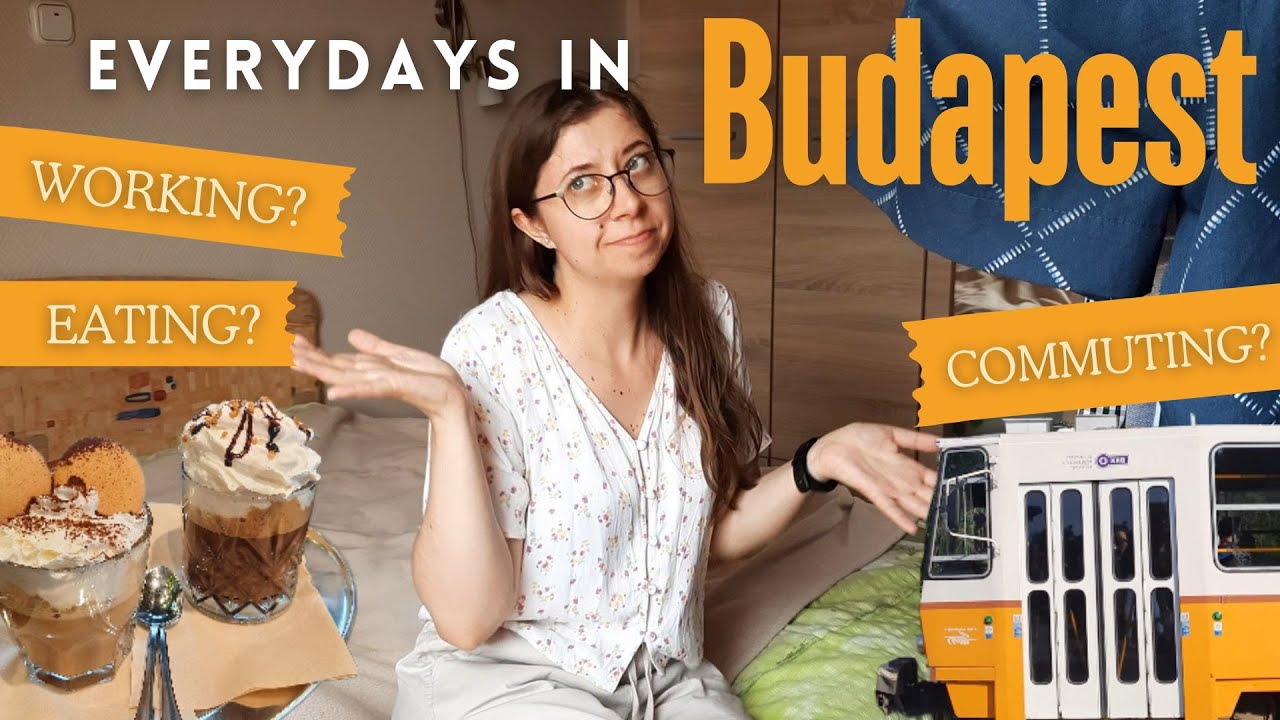 A normal workday in Budapest, Hungary | commute, eating habits, working hours & after work 👩🏻‍💻