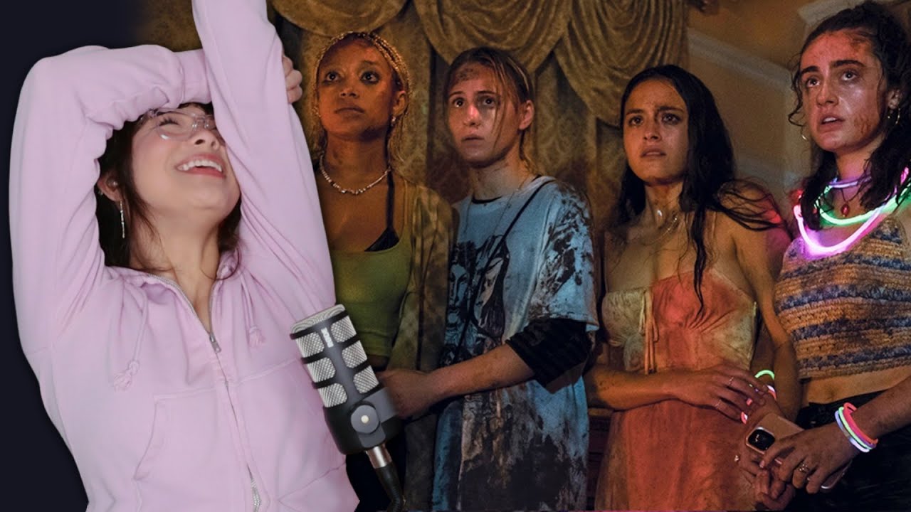 Girl Who's Scared of Everything Watches *BODIES BODIES BODIES*