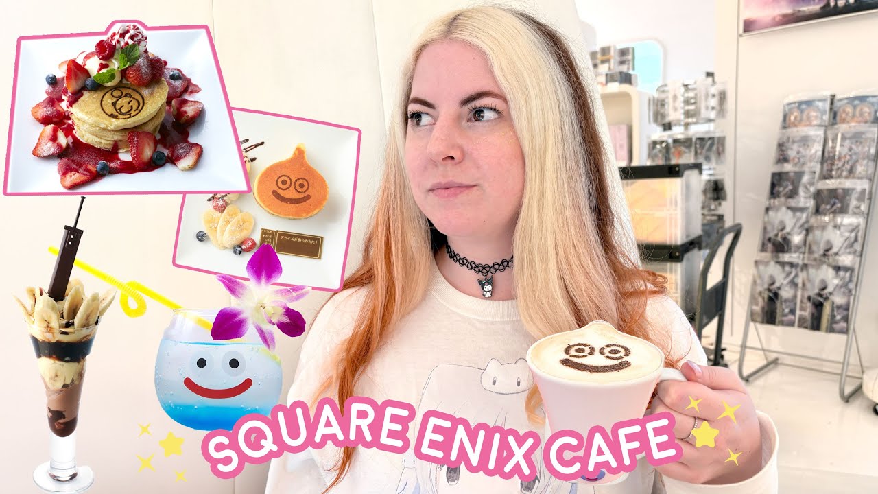 ☆Artnia Square Enix Final Fantasy Cafe in Tokyo, I finally went to the cafe!☆
