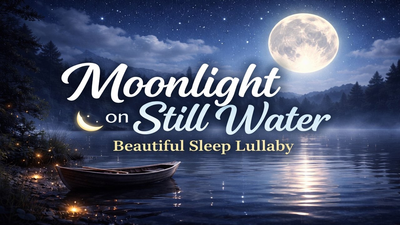 Moonlight on Still Water 🌙 | Most Beautiful Lullaby for Deep Sleep & Peaceful Dreams