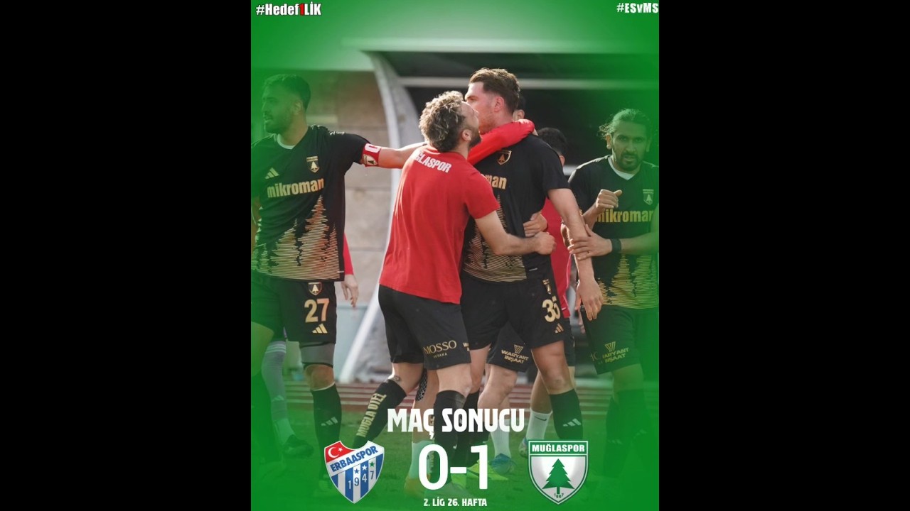 ERBAASPOR - MUĞLASPOR MAÇ SONU DEĞERLENDİRMESİ