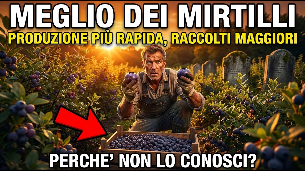 Meglio dei Mirtilli: più Facile da Coltivare, più veloce, più produttivo. Perchè non lo Conosci?
