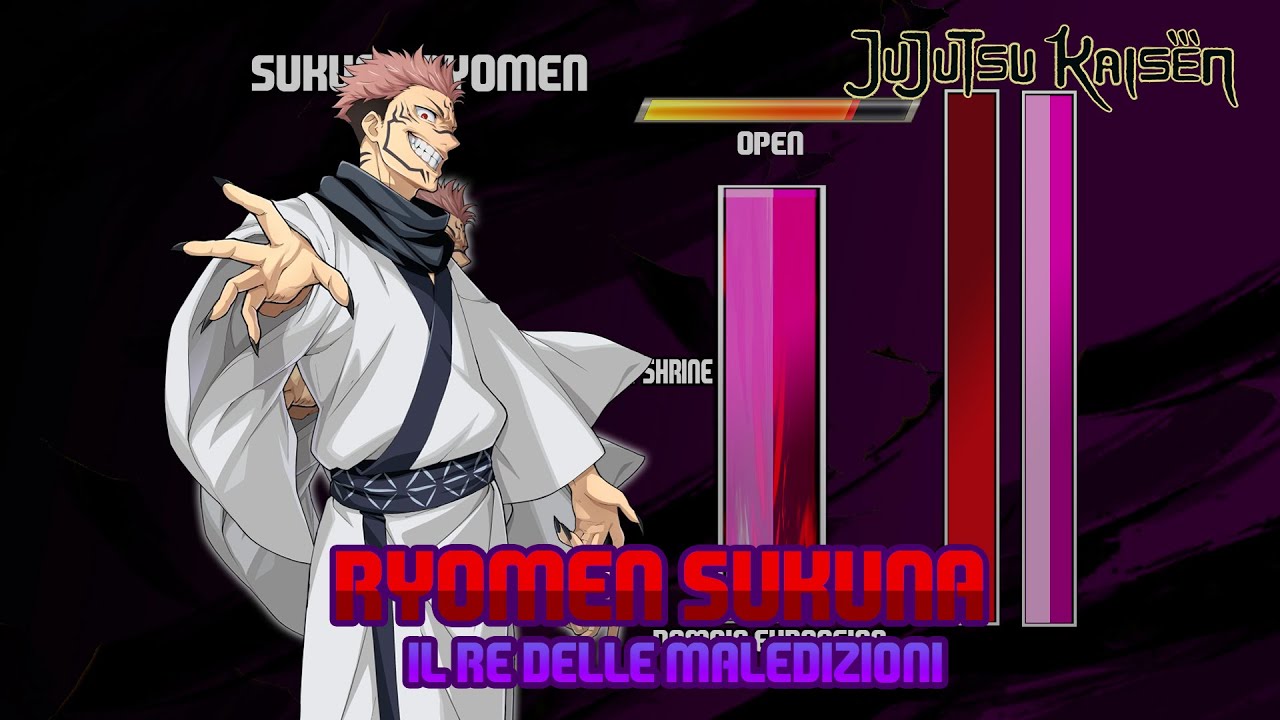 RYOMEN SUKUNA - IL RE DELLE MALEDIZIONI! - SPIEGAZIONE POTERE - JUJUTSU KAISEN - ITA