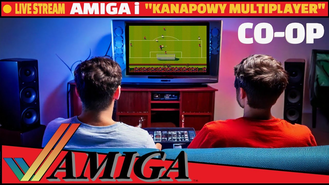 LIVE - Wieczór z AMIGA w CO-OP - czyli kanapowy multiplayer 🍻