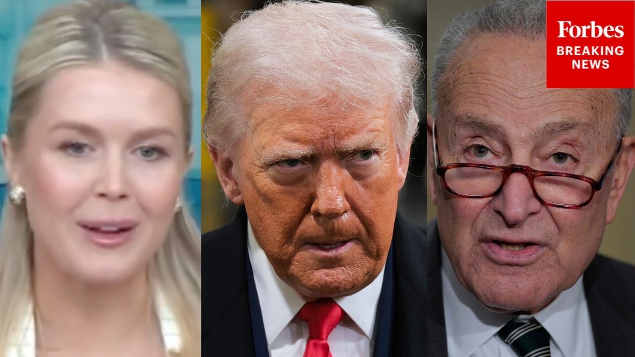 Leavitt Asked: Why'd Trump Ask Schumer To Help Rename Dulles Airport, Penn Station After Himself?