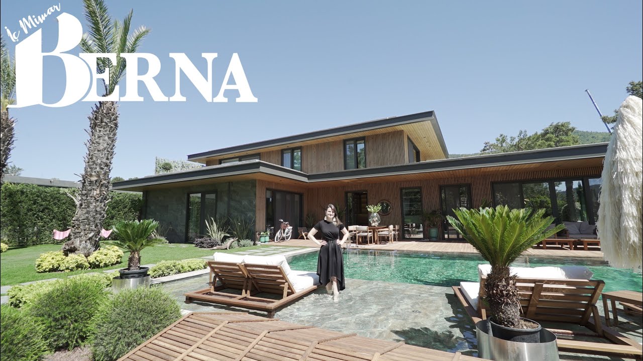 Bodrumda Ünlülerin Sitesinde Yazlık Turu // EV TURU 34.BÖLÜM  // İç Mimar Berna
