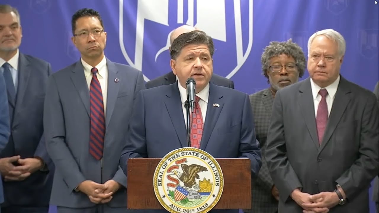 Gov. JB Pritzker speaks after ICE officer shoots, kills woman in Minneapolis