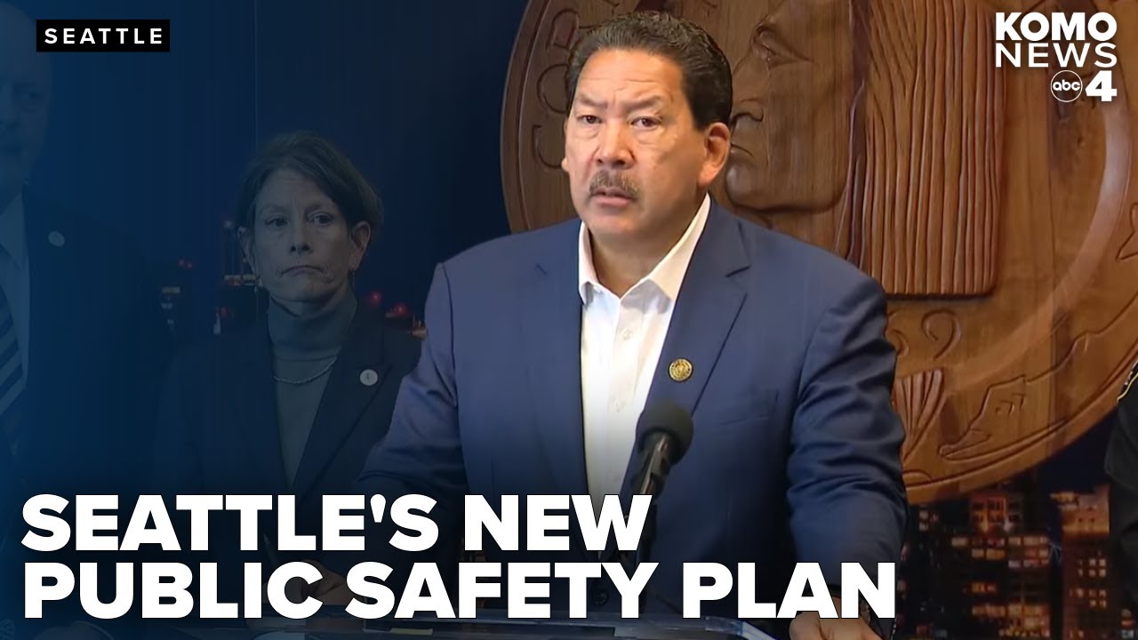 Seattle Mayor Harrell, police chief to talk crime, new public safety plan