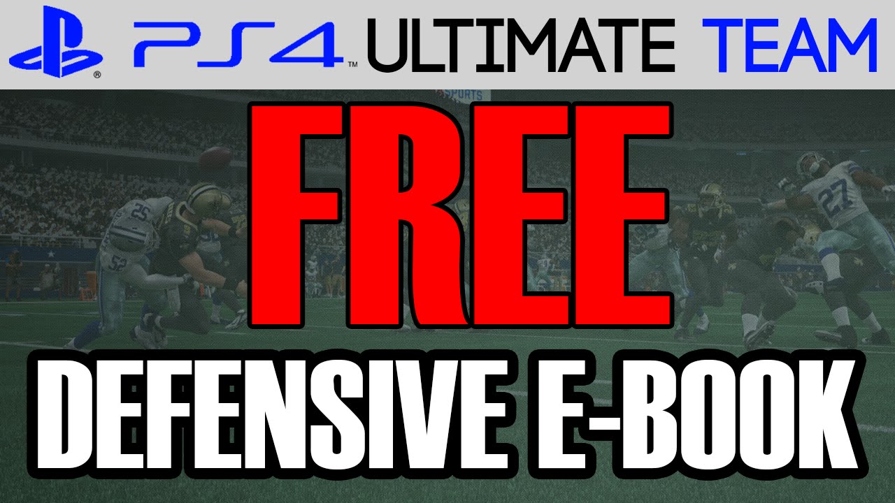 FREE DEFENSIVE E-BOOK! - Madden 15 Ultimate Team | MUT 15 PS4 Gameplay