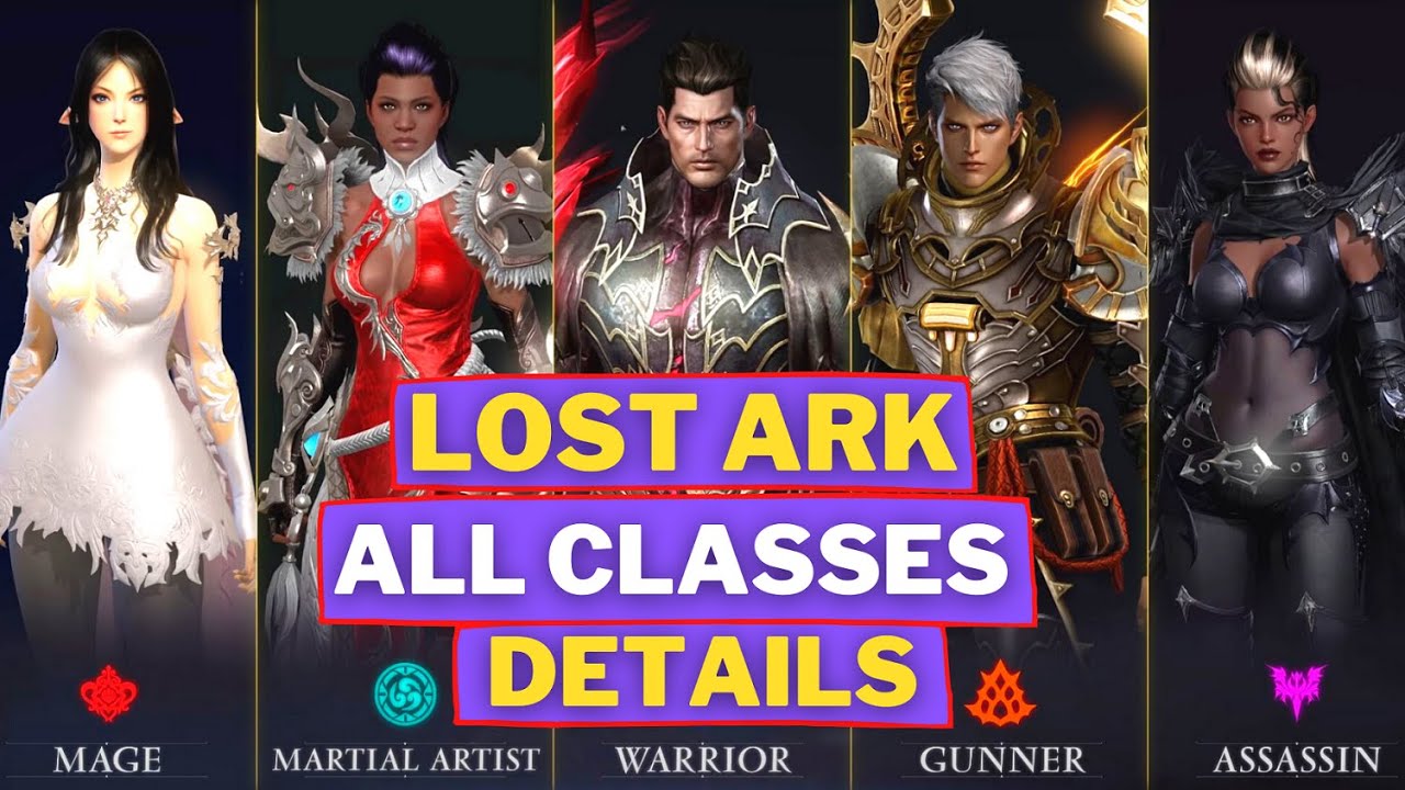 LOST ARK  - All CLASSES ~ NA Launch- What class should I play?