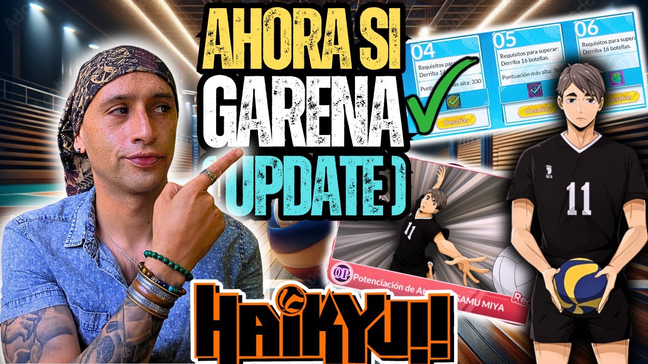 💥 OJO! Garena Anuncia NUEVO CONTENIDO + Rerun Osamu UR + Nuevo EVENTO | Haikyuu Fly High