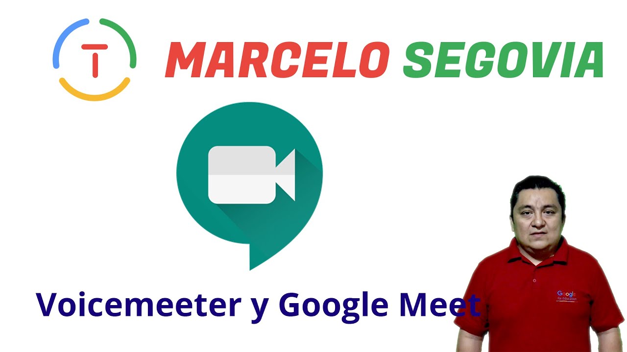Como compartir audio y video en Google Meet con Voicemeeter