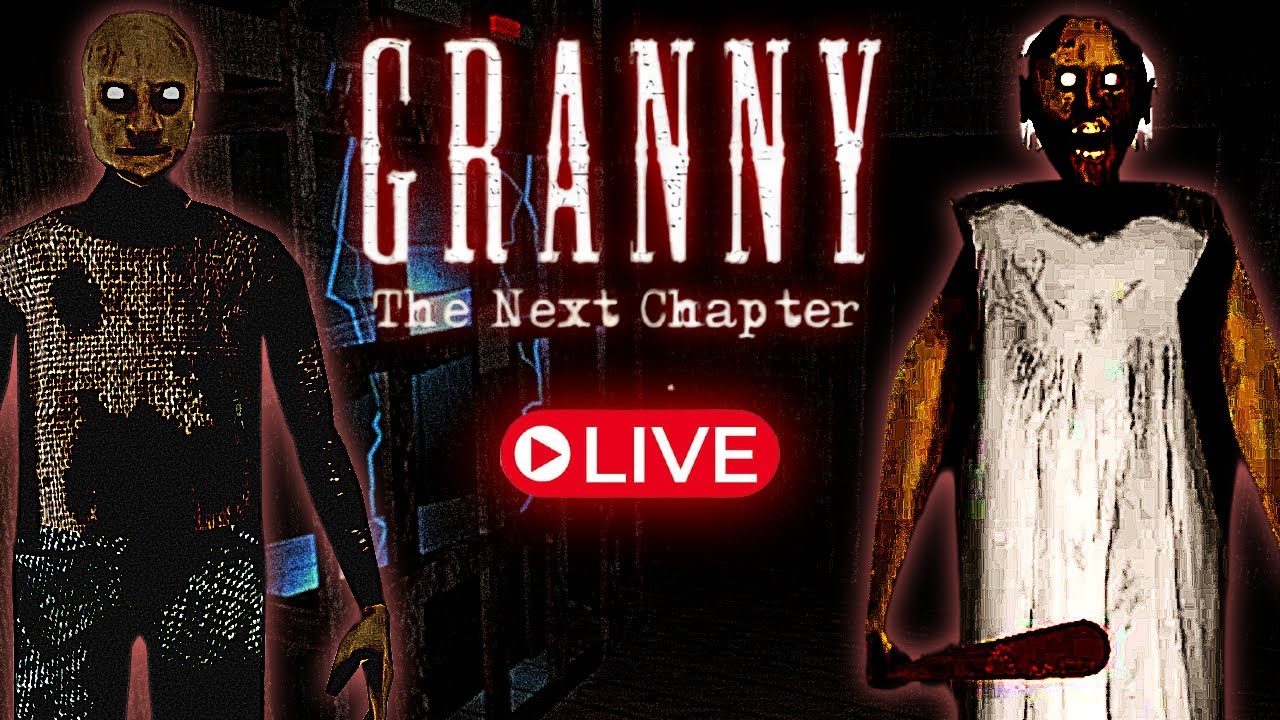 Trying to beat granny chapter two (live)