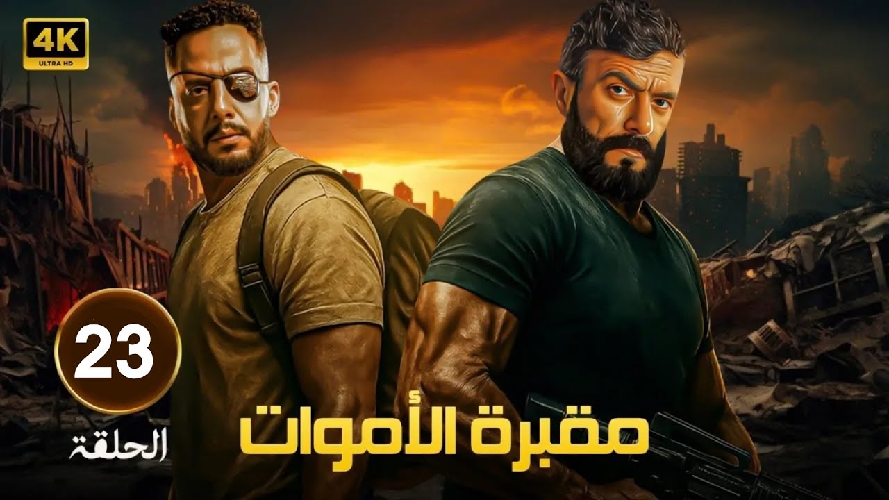🎬 مسلسل مقبرة الموت الحلقة 23 | دخول بلا رجوع لعالم الخطر 💀🔥 بطولة عصام السقا واحمد العوضي