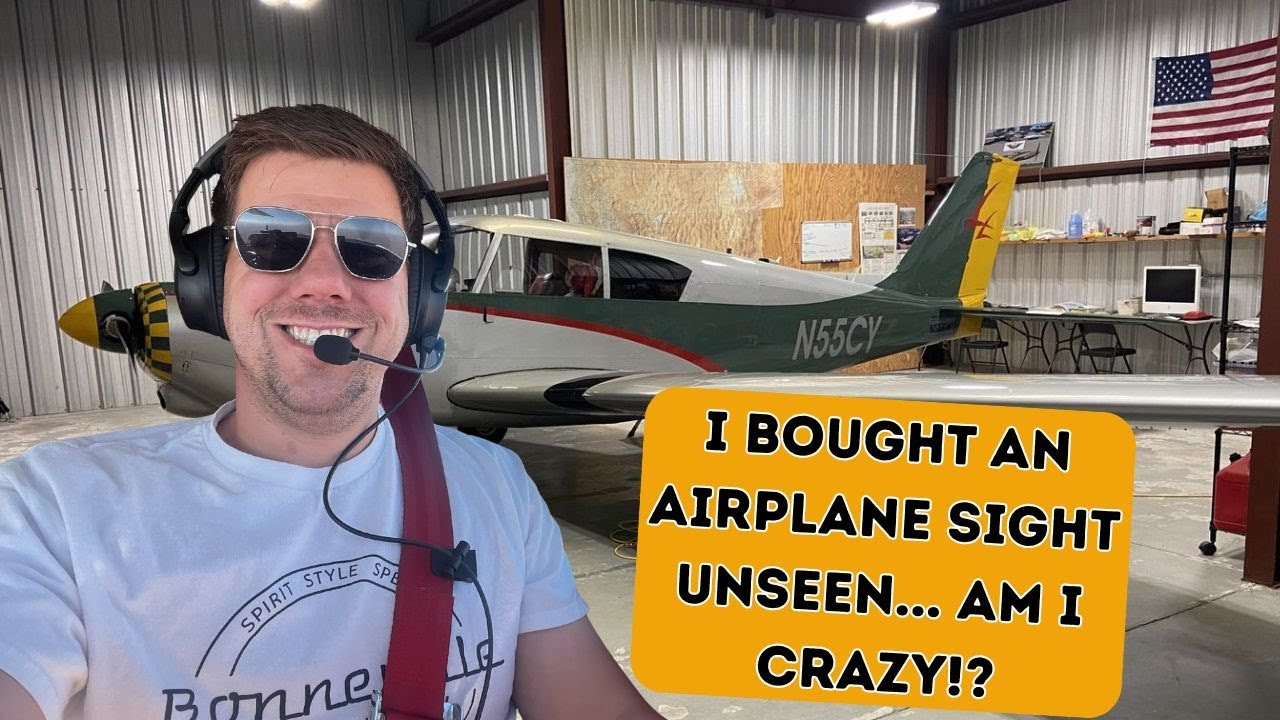 How did I feel buying a vintage airplane sight unseen!?