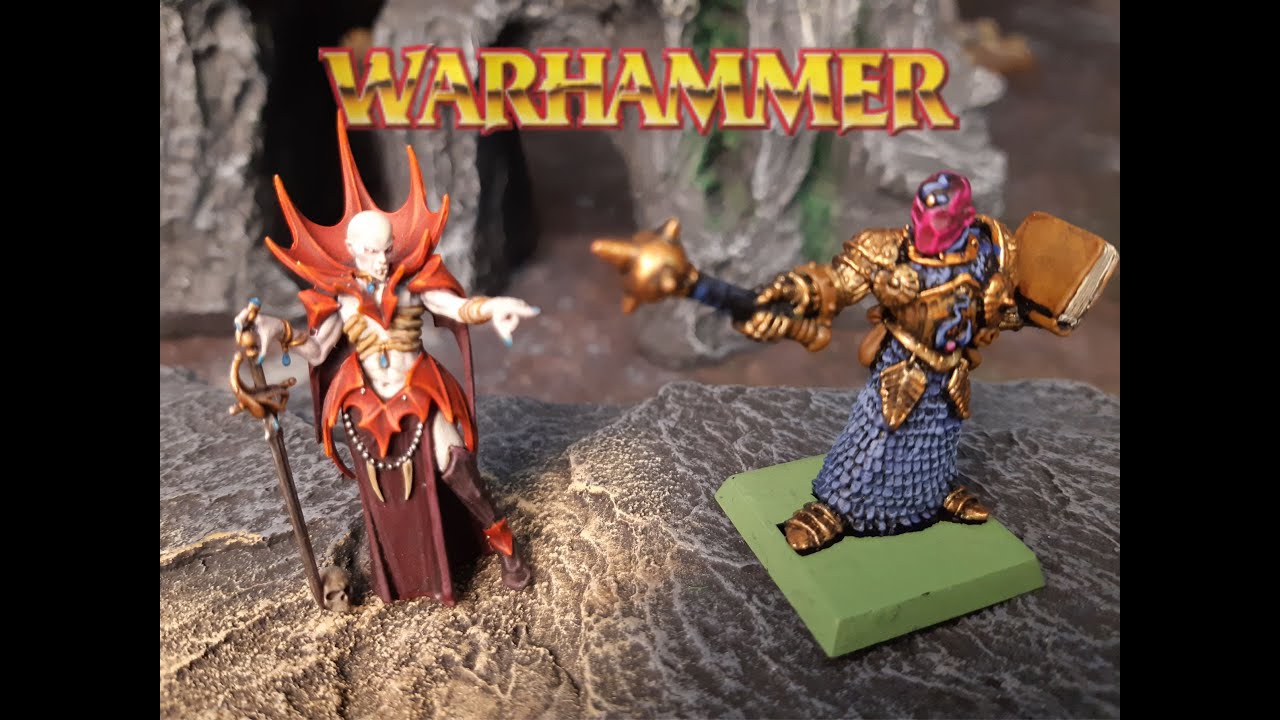 Warhammer Fantasy Battle Report 8th edition: Warriors of Chaos vs Vampire Counts 2000 points