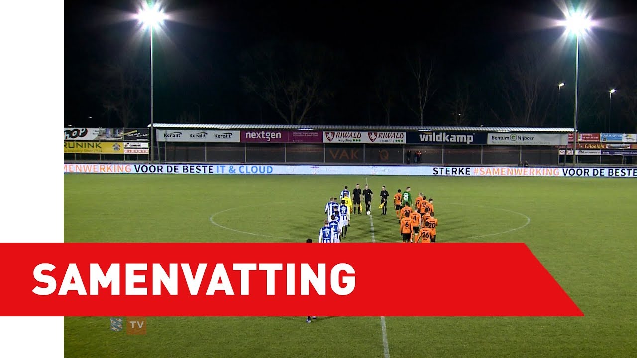 Samenvatting HHC Hardenberg - sc Heerenveen (oefenwedstrijd)