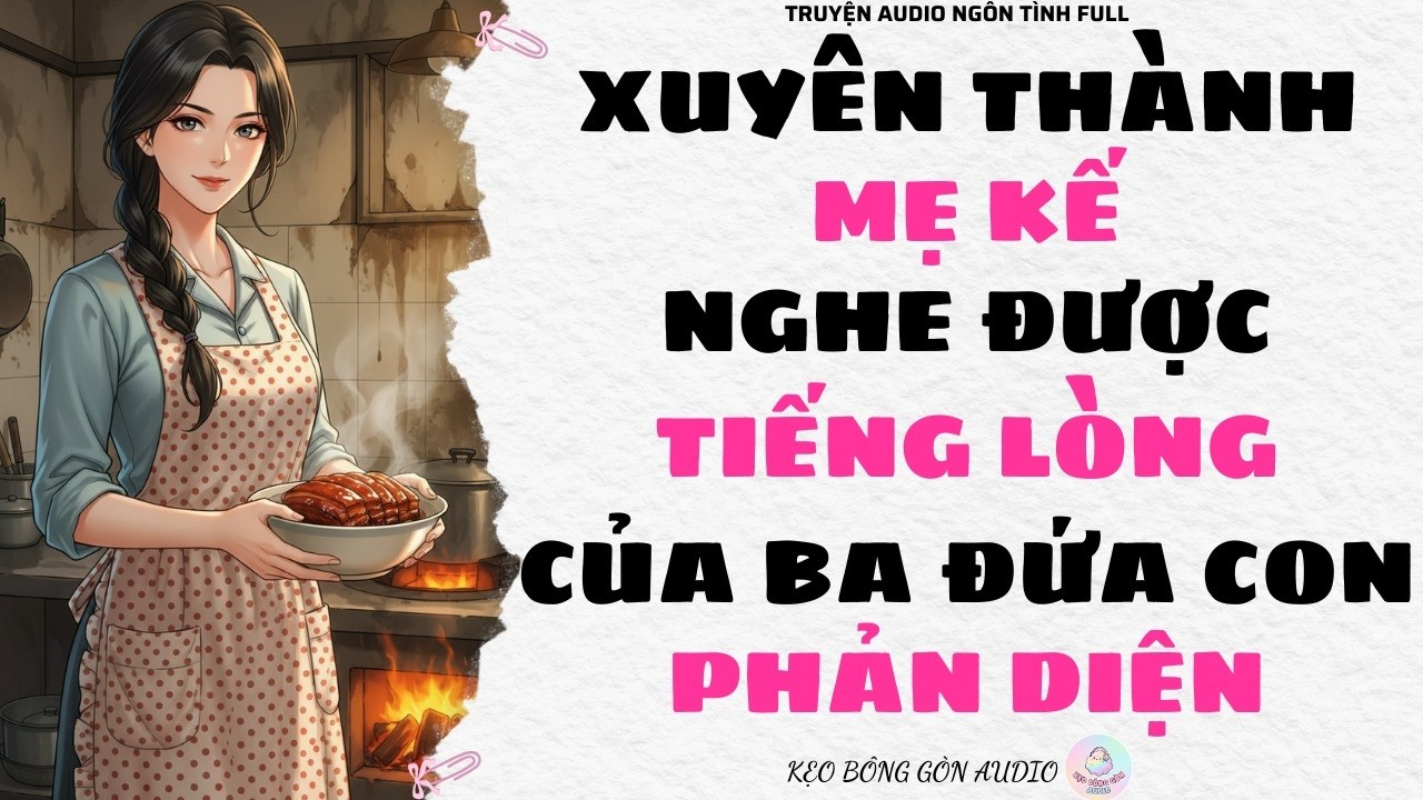 [Truyện Audio Full] XUYÊN THÀNH MẸ KẾ NGHE ĐƯỢC TIẾNG LÒNG CỦA BA ĐỨA CON PHẢN DIỆN | Kẹo Bông Gòn