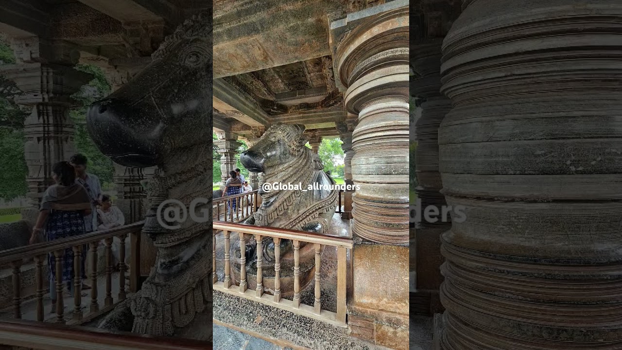 Amazing Halebeedu Temple 🇮🇳 | 12th Century Art in 4K”