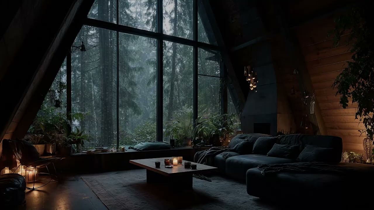 Soft Rain and Calm Piano | Deep Sleep Music for Insomnia and Peaceful Rest
