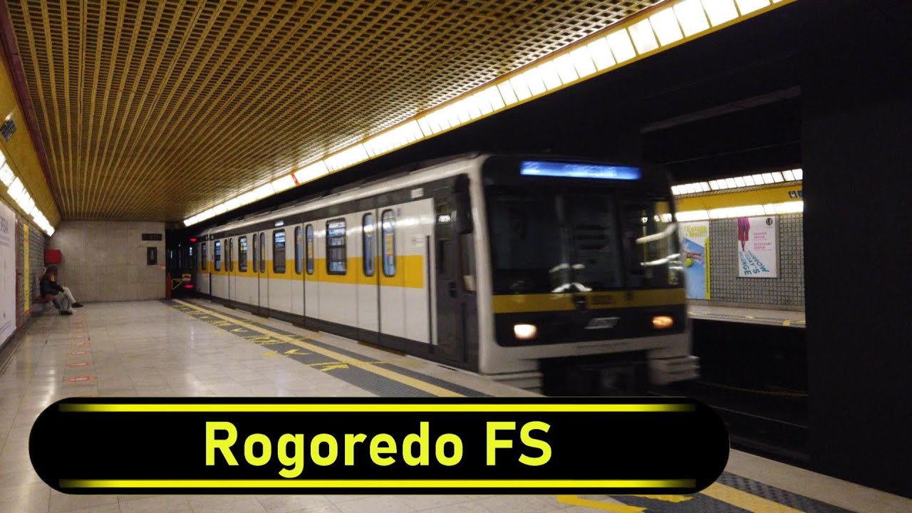 Metro Station Rogoredo FS - Milan 🇮🇹 - Walkthrough 🚶