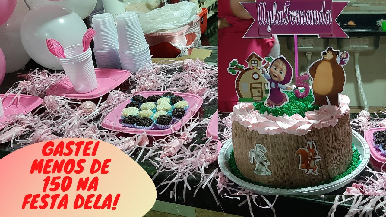 Festa de Aniversário Simples em Casa, Gastando pouquinho!