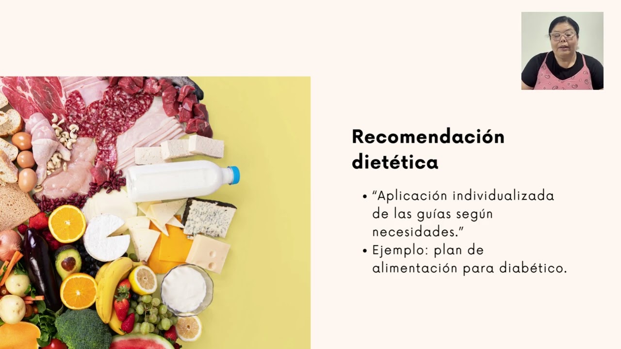 Guías alimentarias y recomendaciones (pitch) | Universidad Abierta y a Distancia de México (UnADM).