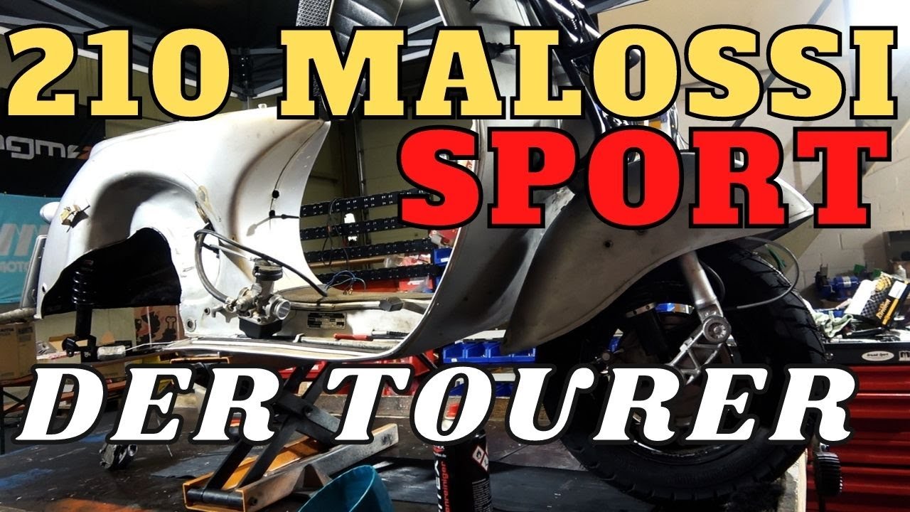 210 MALOSSI SPORT | DER TOURER | Vespa PX 200 Tuning