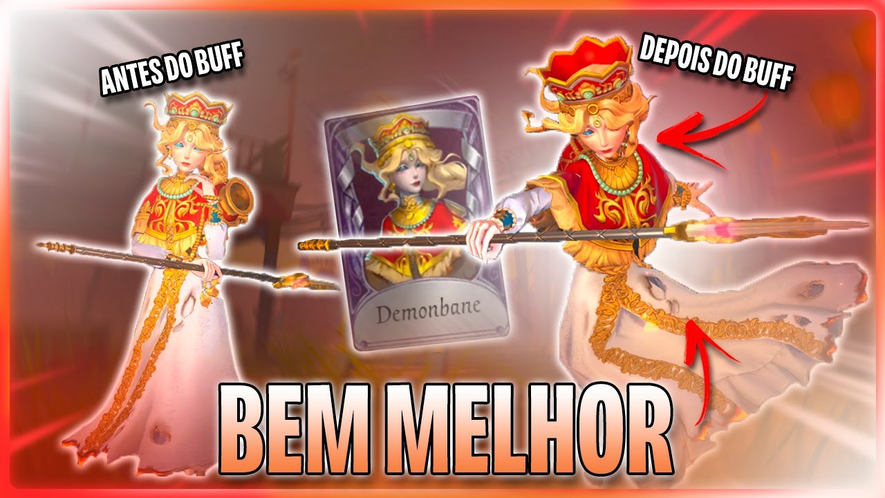 NAIAD ANTES E DEPOIS DOS BUFFS! | FELIZ ANO NOVO | Naiad Gameplay (Demonbane) | Identity V