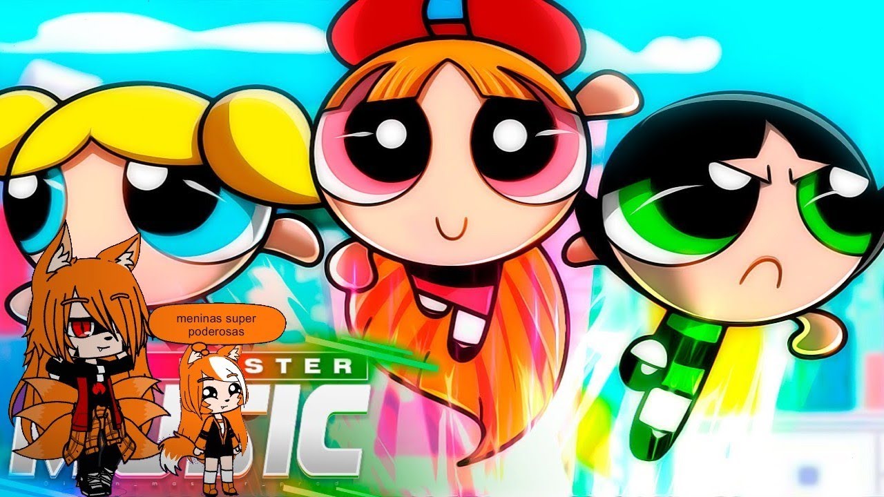 protagonistas de animes eu e Lilian reagindo rap das meninas super poderosas:as protetoras de towns