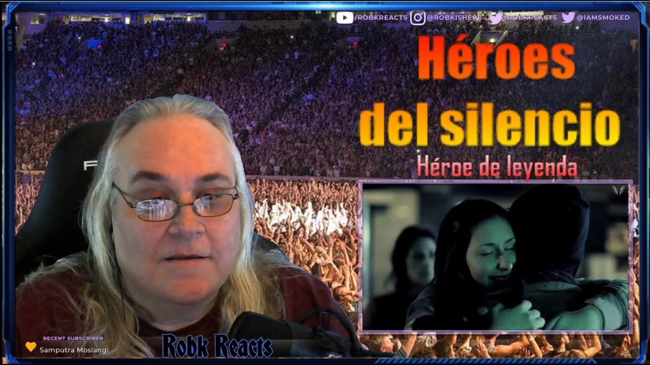Héroes del silencio - First Time Hearing - Héroe de leyenda - Requested Reaction