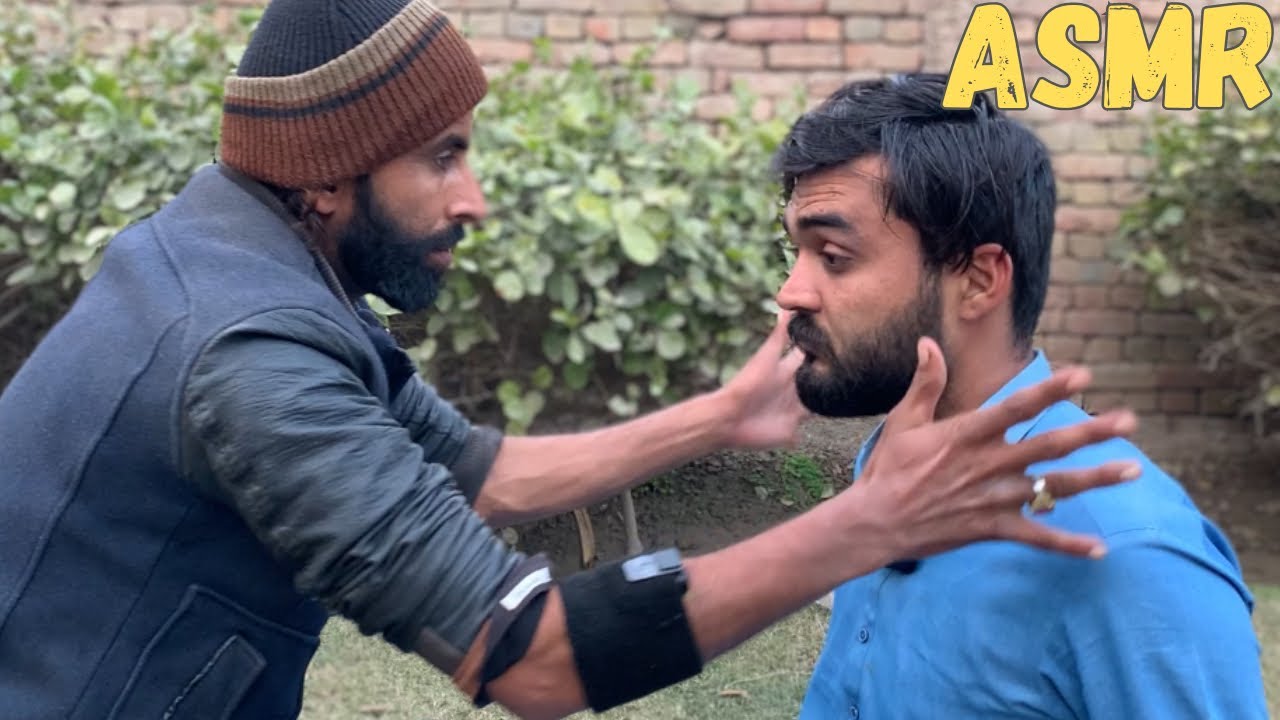 ASMR BEST SATISFIED HEAD MASSAGE BY PAKISTANI MAN 🇵🇰 | #asmr #massage