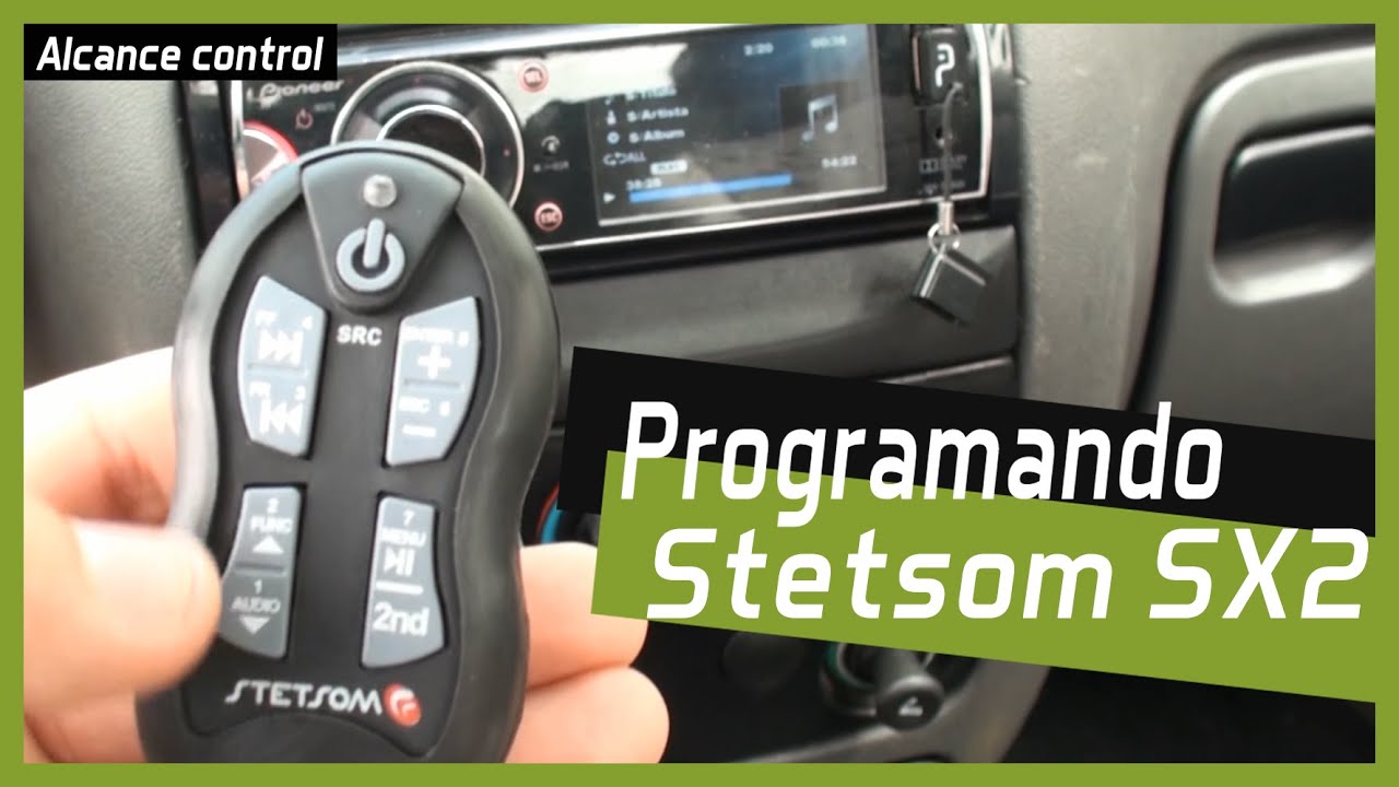 Como Programar controle Stetsom Sx2 (modo memória e aprender) - TUNING PARTS