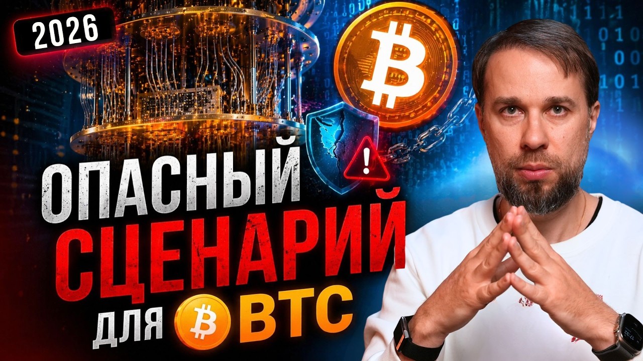ВЗЛОМ BITCOIN Квантовым компьютером - РИСК для ВСЕЙ КРИПТЫ и Когда ждать?