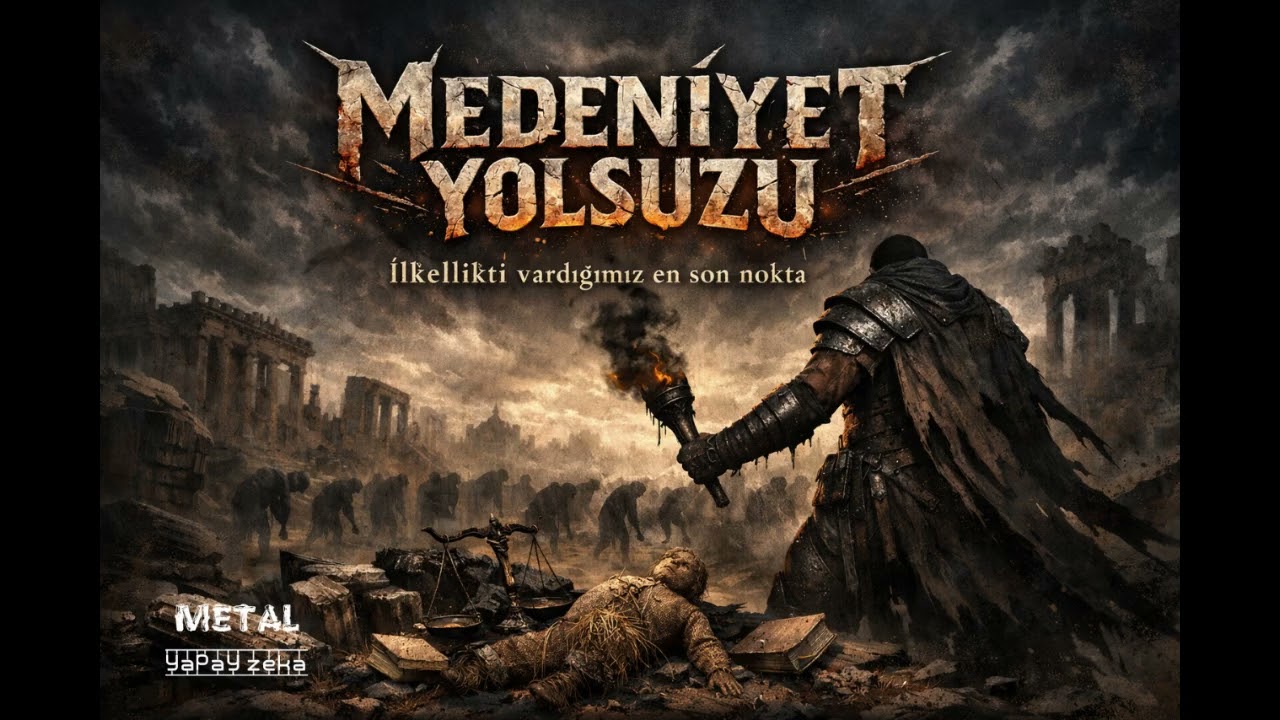 MEDENİYET YOLSUZU / Metal (Yapay Zeka AI Müzik)