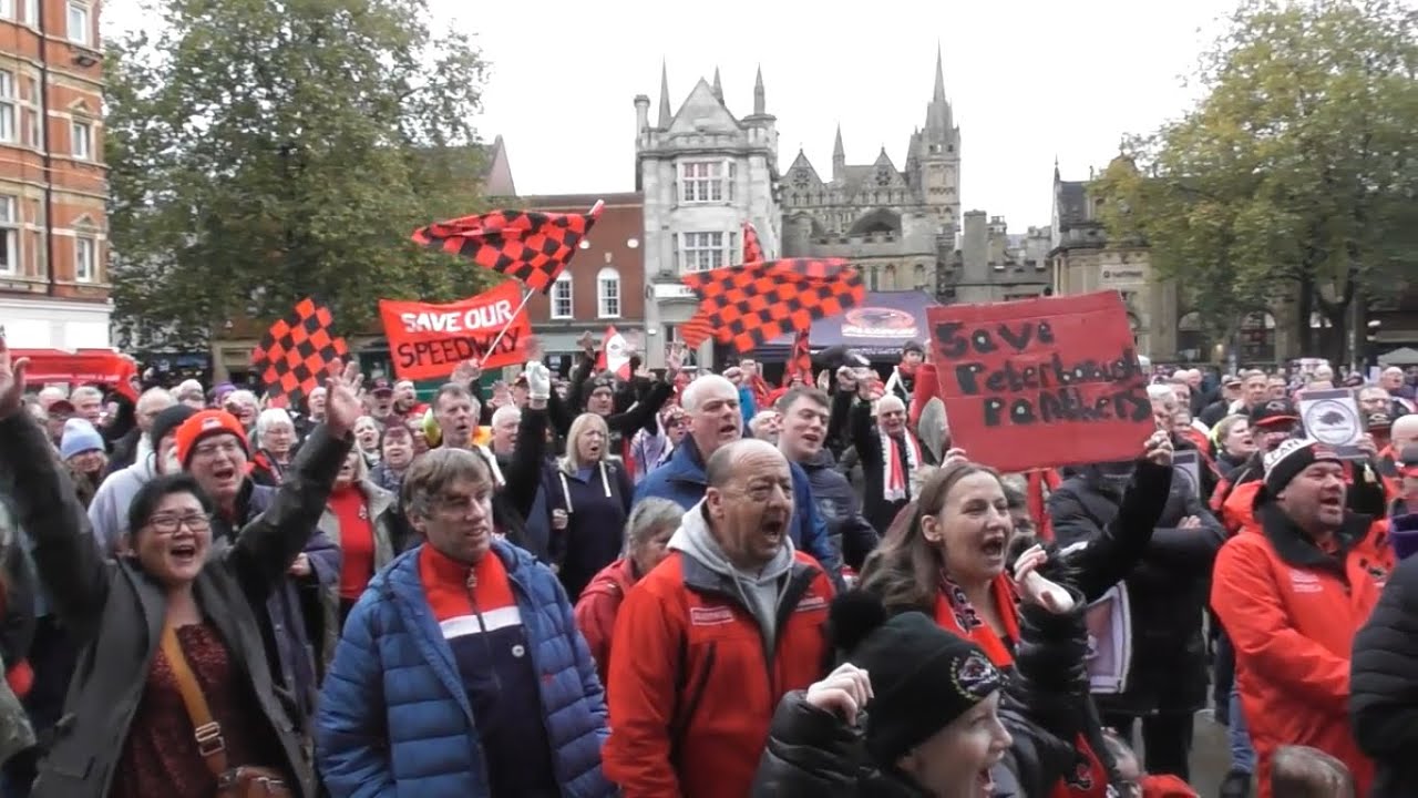 Save Our Speedway Protest Rally 2023 - Peterborough