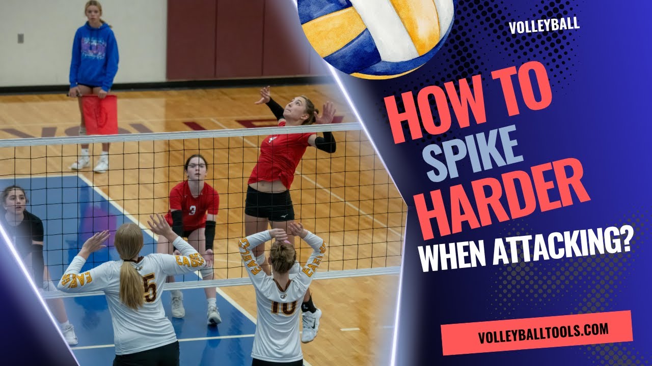 How to Spike HARDER in volleyball!