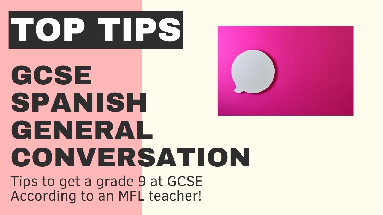GCSE SPANISH SPEAKING EXAM REVISION | GENERAL CONVERSATION! (AQA)