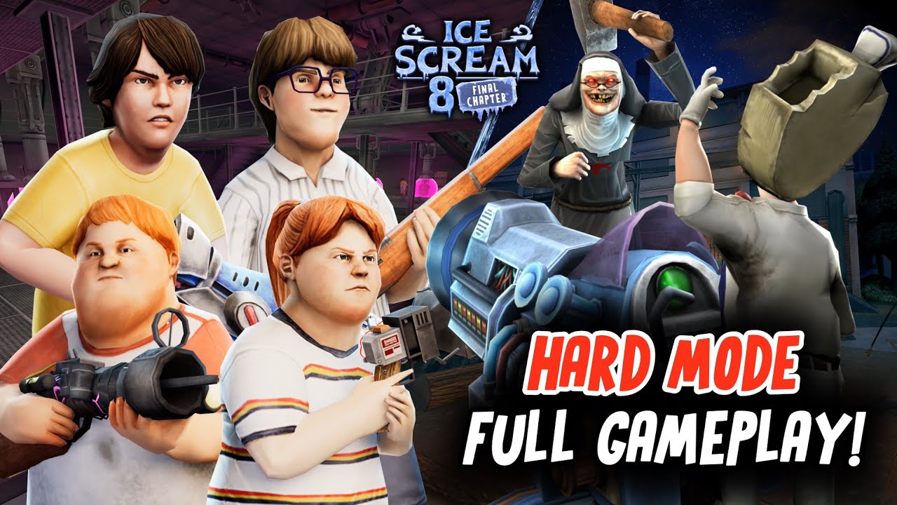 Ice Scream 8 True Ending — ПОЛНЫЙ ГЕЙМПЛЕЙ / СЛОЖНЫЙ РЕЖИМ