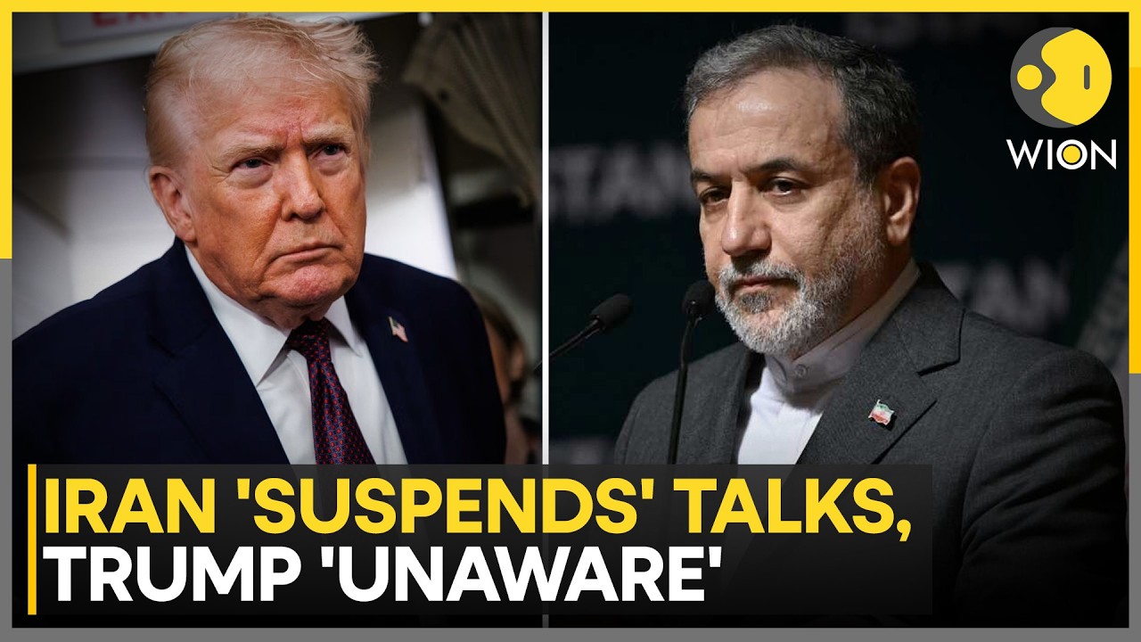 Iran-US War: 'We Do Not Care If Negotiations Are Over,' Says Trump | WION