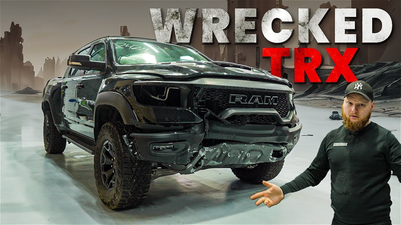 ВОССТАНОВЛЕНИЕ СПАСАТЕЛЬНОГО SUPERCHARGED RAM 1500 TRX! ОБНАРУЖЕНЫ ПОВРЕЖДЕНИЯ РАМЫ?