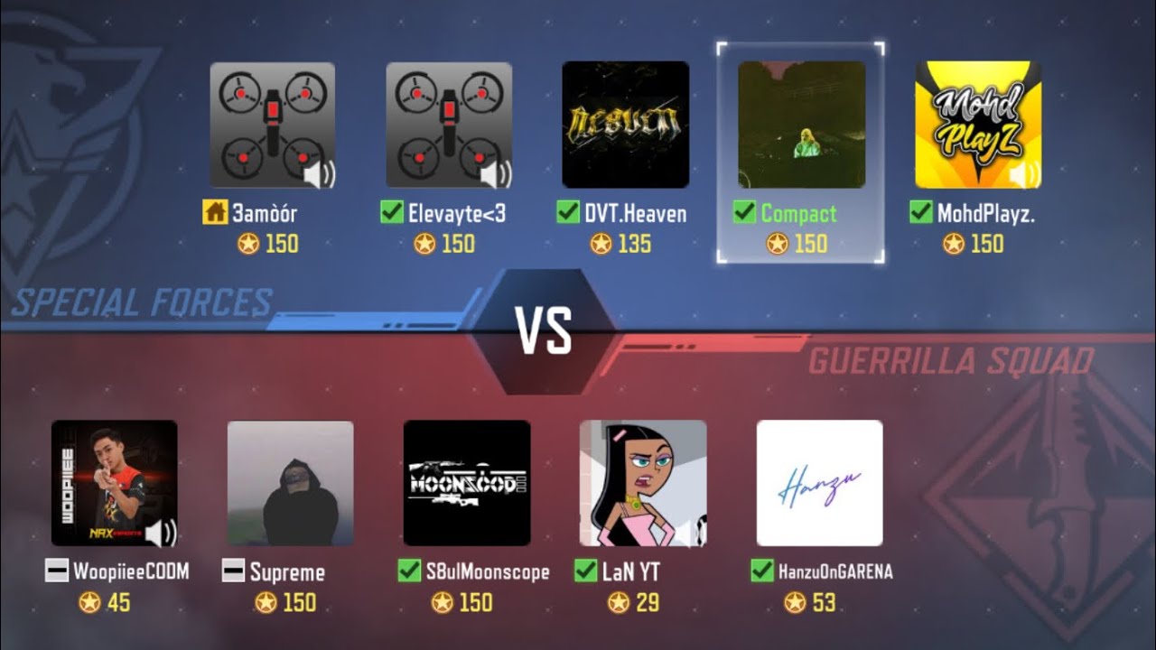 5v5 sniper showdown (ft. 3amoor, Hanzu, Woopiiee, Heaven & more)