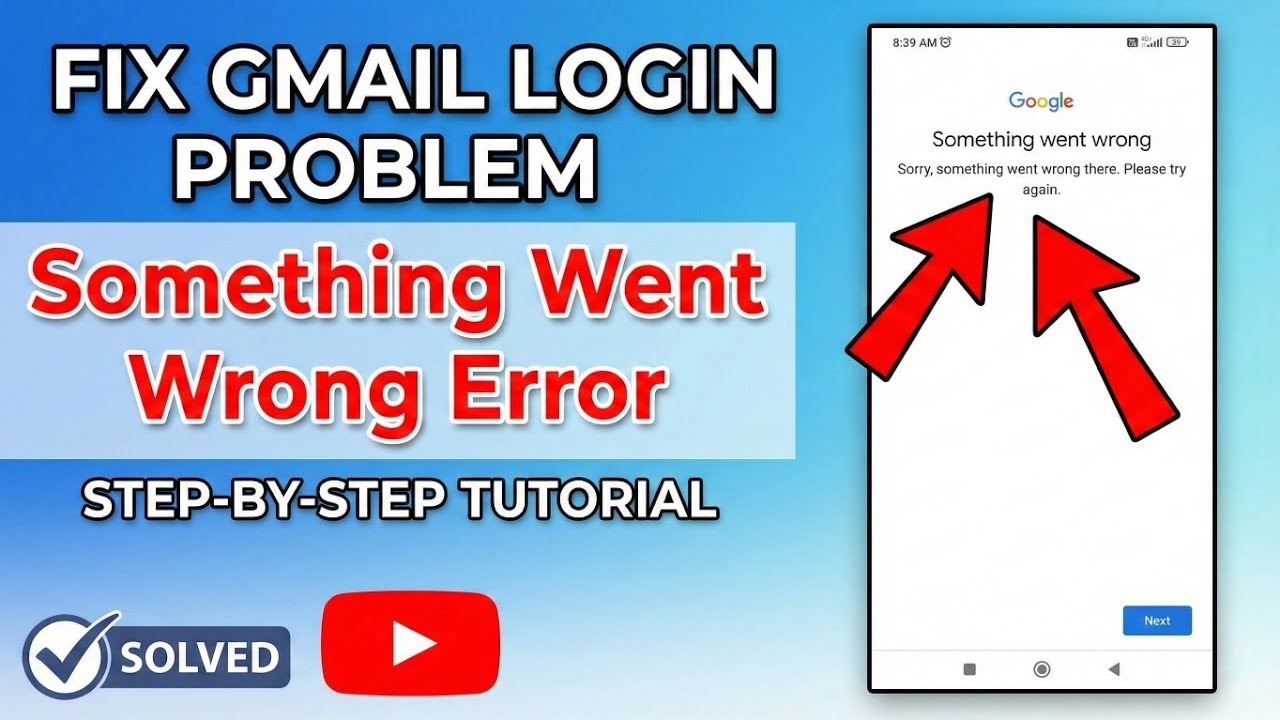 Fix Gmail & Play Store 