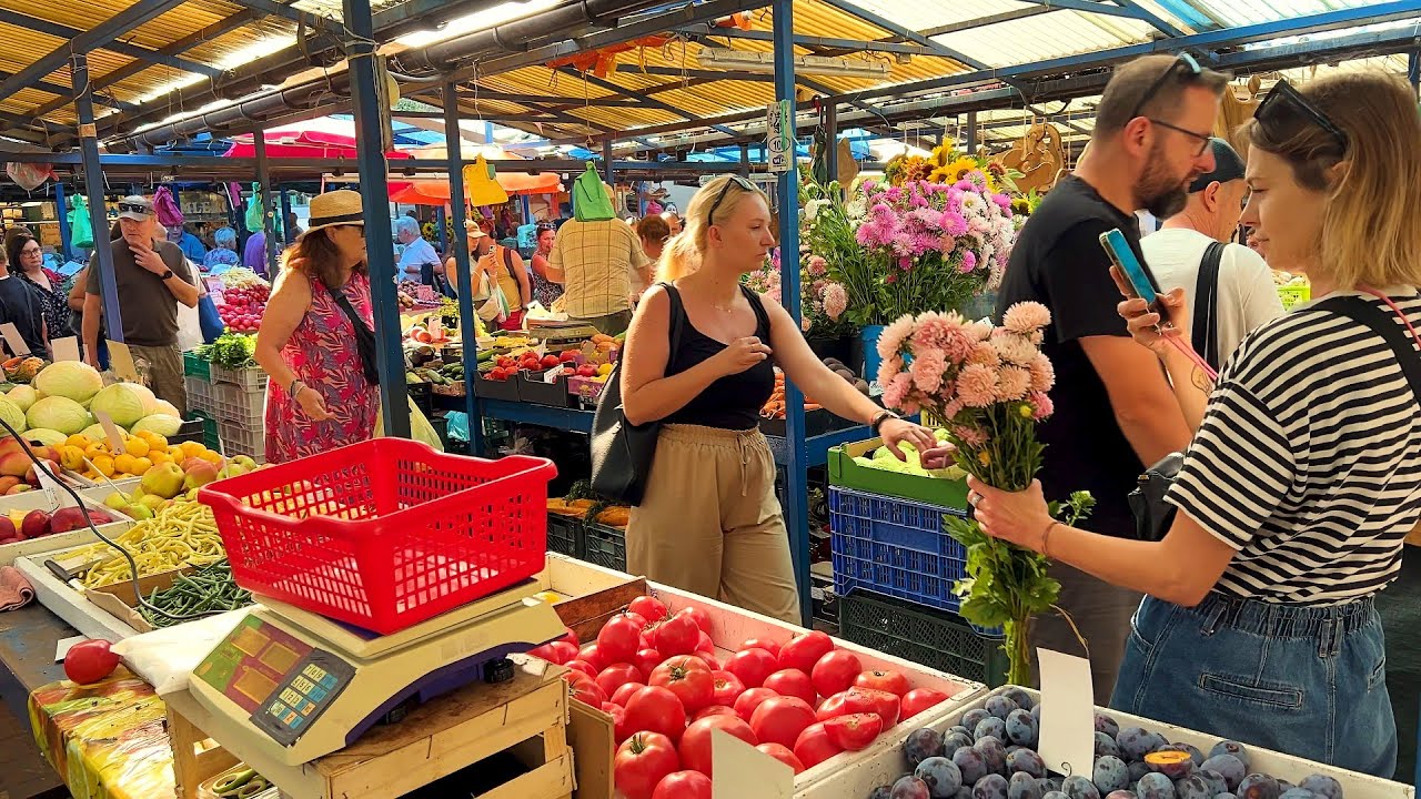 Stary Kleparz in Krakow. The best farmers market in Poland!