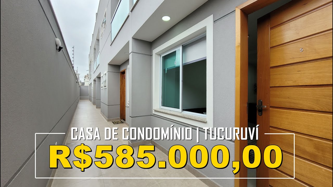 CASA DE CONDOMÍNIO NO TUCURUVI COM TERRAÇO INCRÍVEL, ZONA NORTE DE SP.