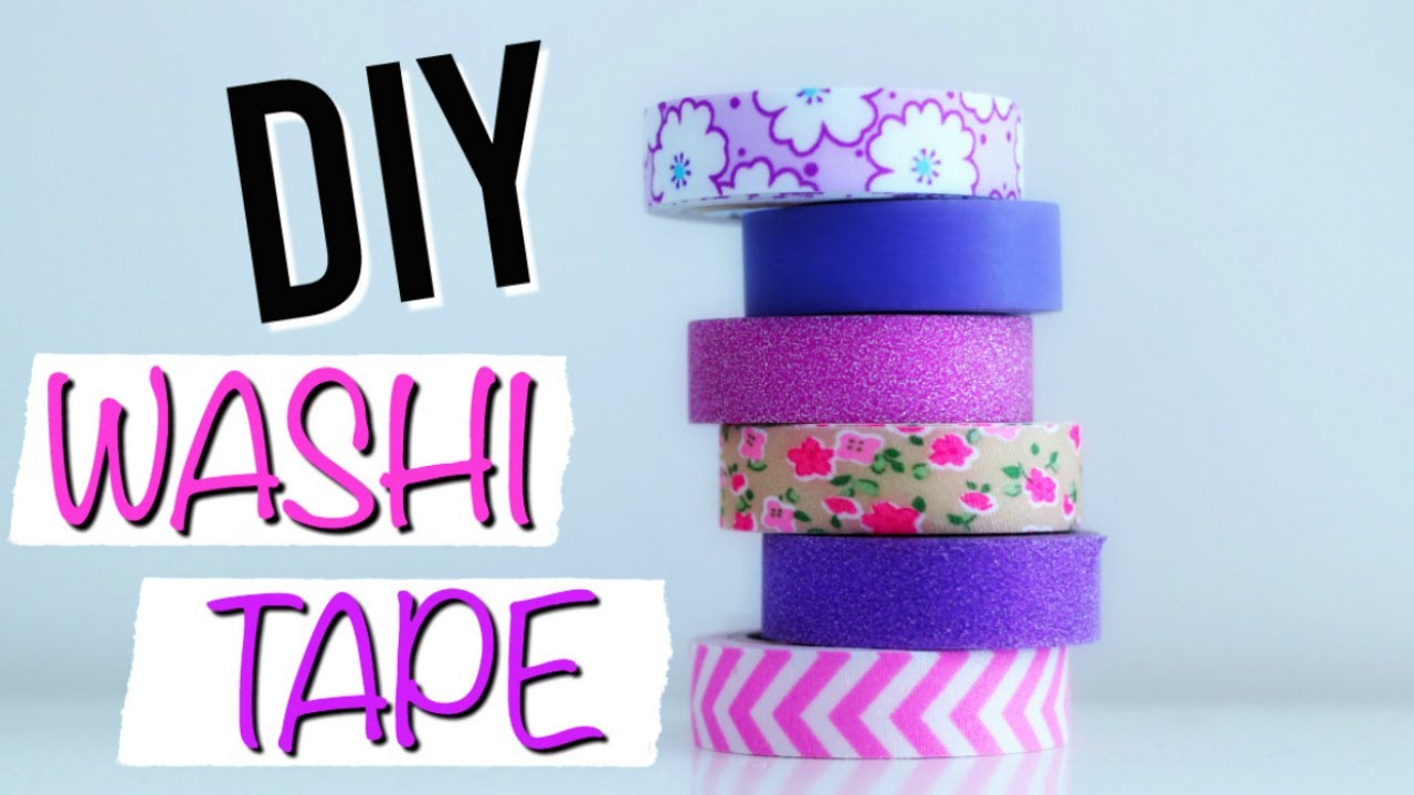 DIY Facile : Washi Tape / Masking Tape : Deco Chambre (français)