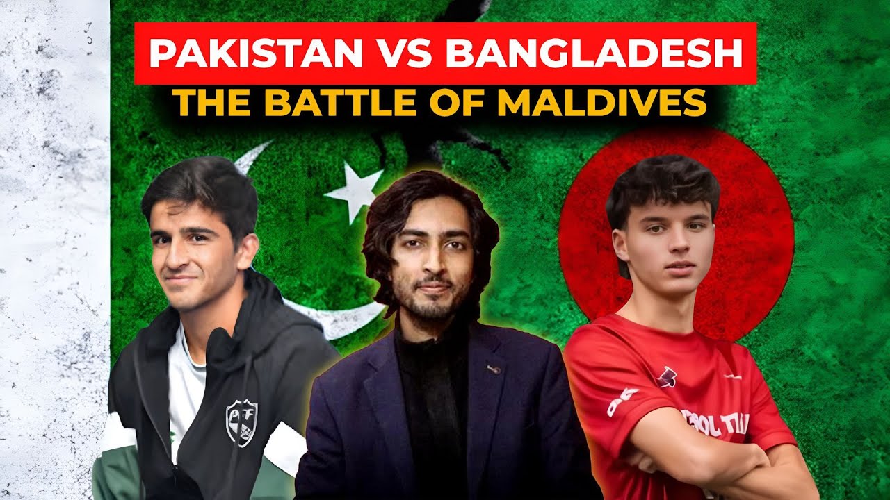 PAKISTAN VS BANGLADESH | SAFF U20 CHAMPIONSHIP @syedhuzaifayazdani @HsBallers16