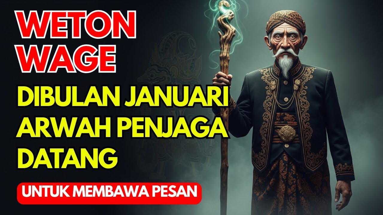 Weton Wage Tak Bisa Tenang Januari Ini… Arwah Penjaga Datang Membawa Pesan