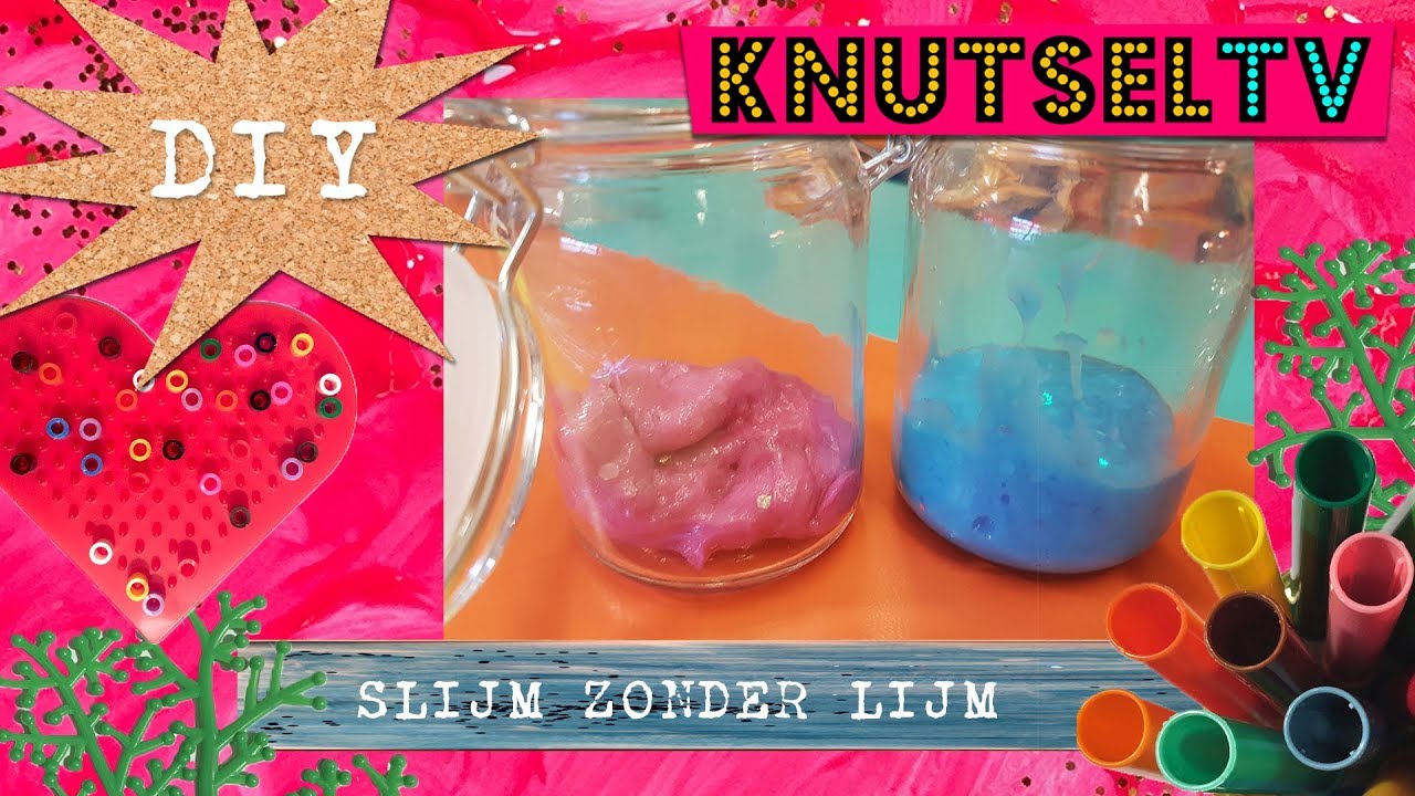 KnutselTV - DIY Slijm zonder lijm