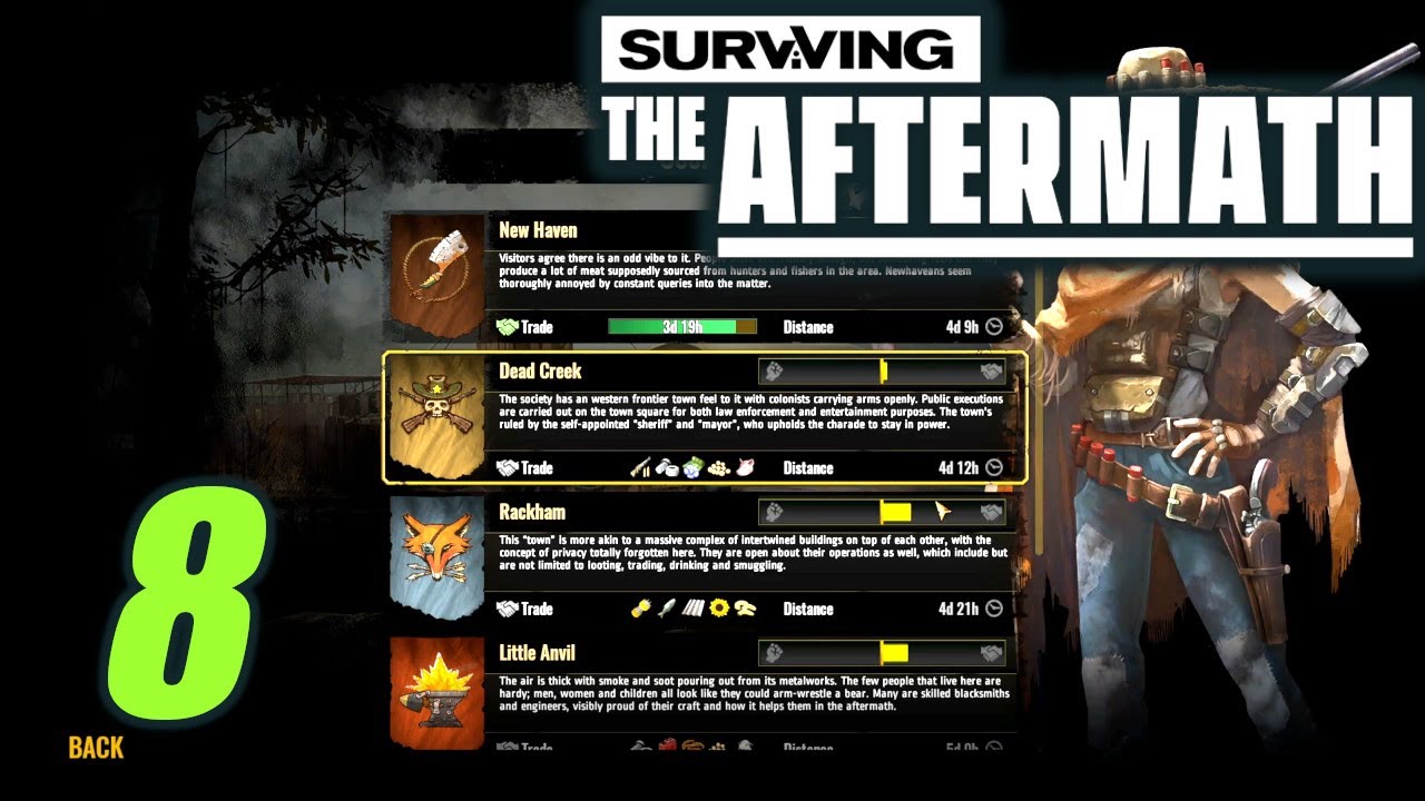 Trading For Food - Let's Play Surviving the Aftermath 100% Difficulty Update 11 Part 8